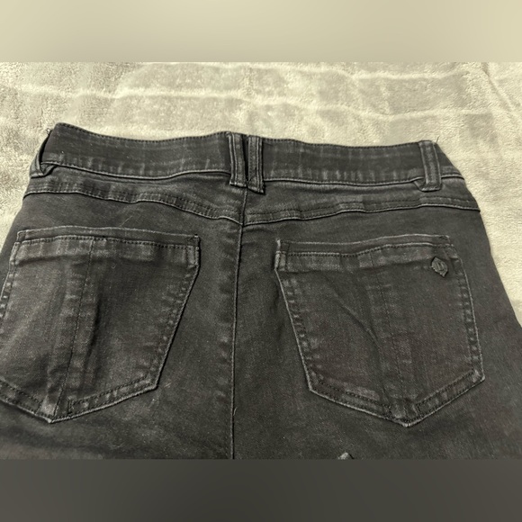 Democracy Jeans Women’s 2P “Ab” Solution Black Stretch Denim Bootcut - Picture 8 of 9